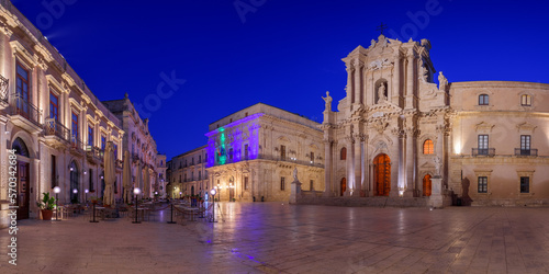 Cathedral of Syracuse in Syracuse, Sicily