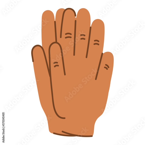 hands up gesture