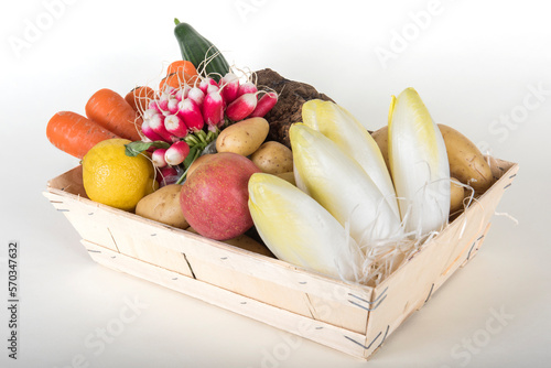 panier de légumes
