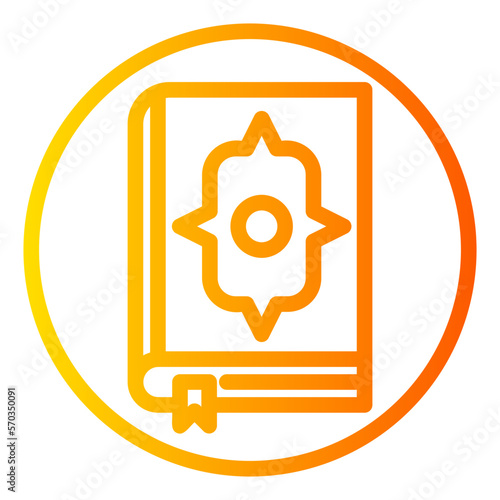 Quran gradient icon