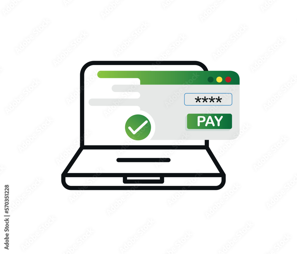 online payment. online shopping. password and computer screen vector.
online payment. online shopping. password and computer screen vector.