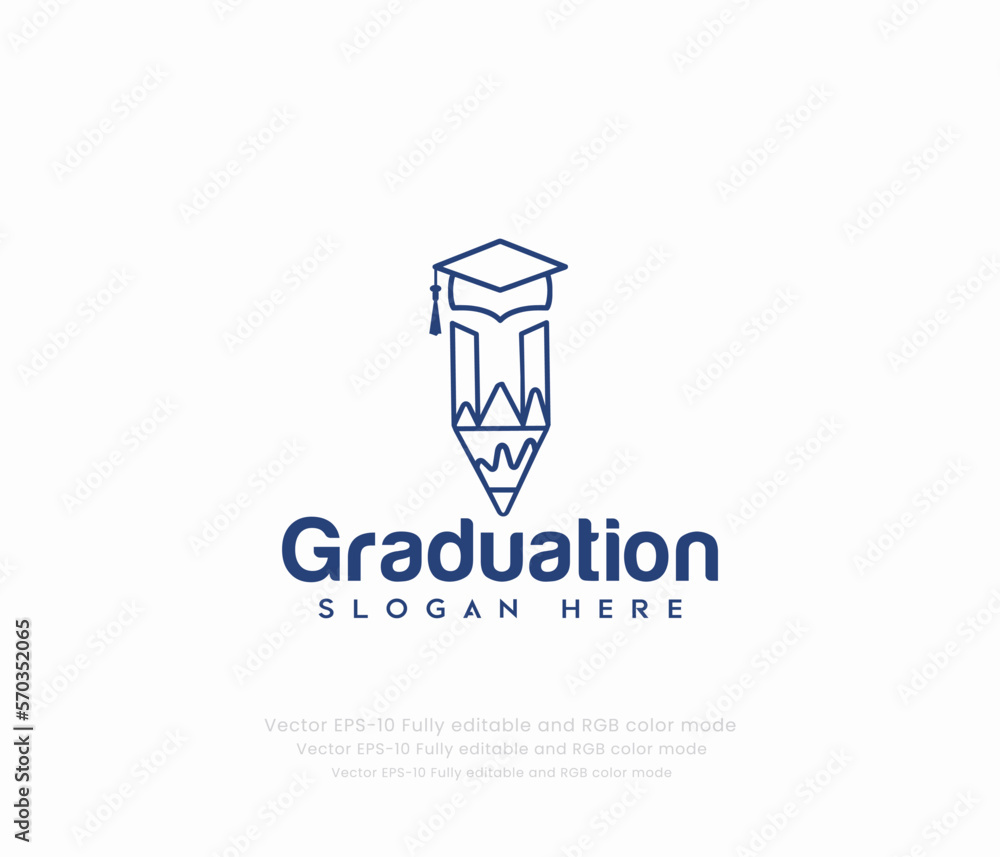 Education or Graduation Logo Design