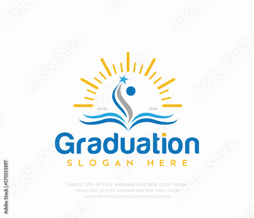 Education or Graduation Logo Design