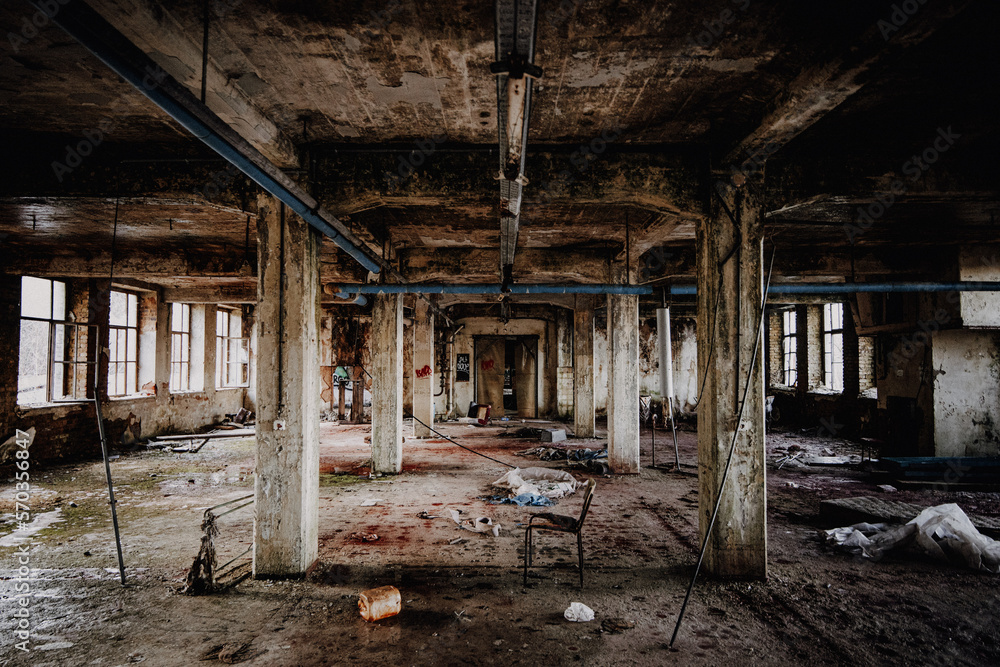 Lostplace - zerstörte Fabrik Lostplace - zerstörte Fabrik