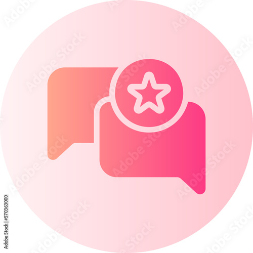 favourite gradient icon