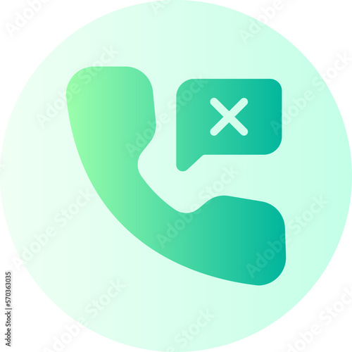 missed gradient icon