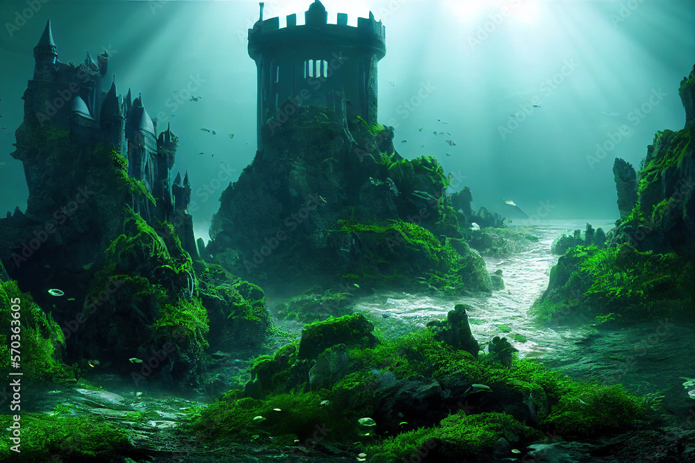 An Under Water Castle