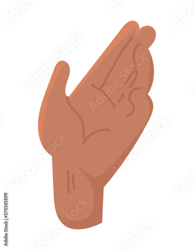 human hand gesture