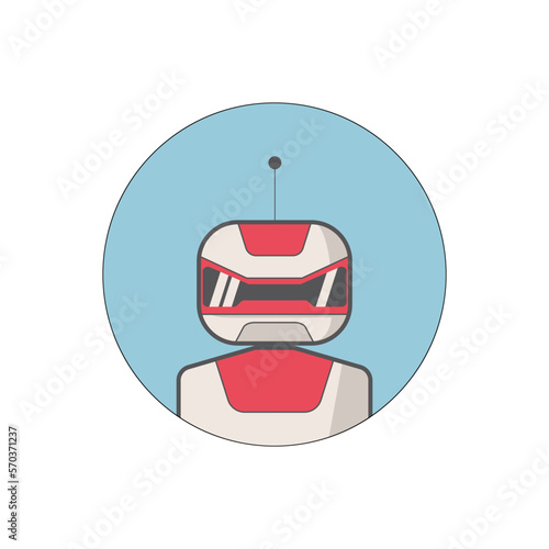 Ai artificial intelligence technology hi tech business icon. open Ai icon, smart bot, robot character on white background, Abstract, vector. design for chatbot, web banner, tech, wen site.  