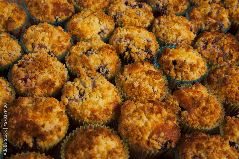 Baked muffins on impressive textures and color pallets that can be used as backgrounds or for compositing ads even printing and giving a nice feel to your room or business Baked muffins on impressive textures and color pallets that can be used as backgrounds or for compositing ads even printing and giving a nice feel to your room or business