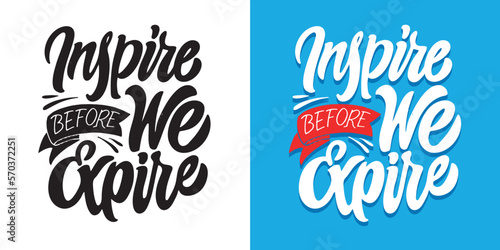 Cute hand drawn doodle lettering postcard, t-shirt design, mug print.