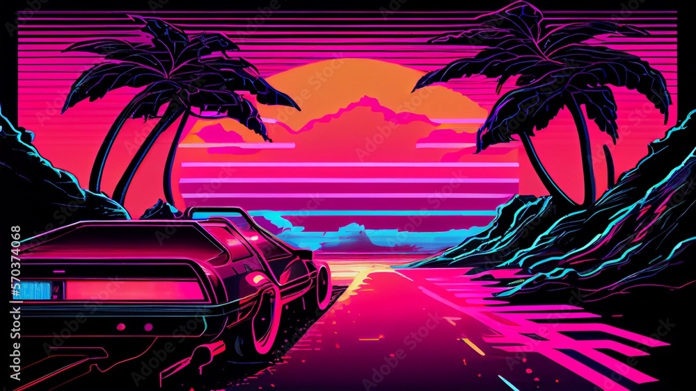Retro wallpaper hot sale