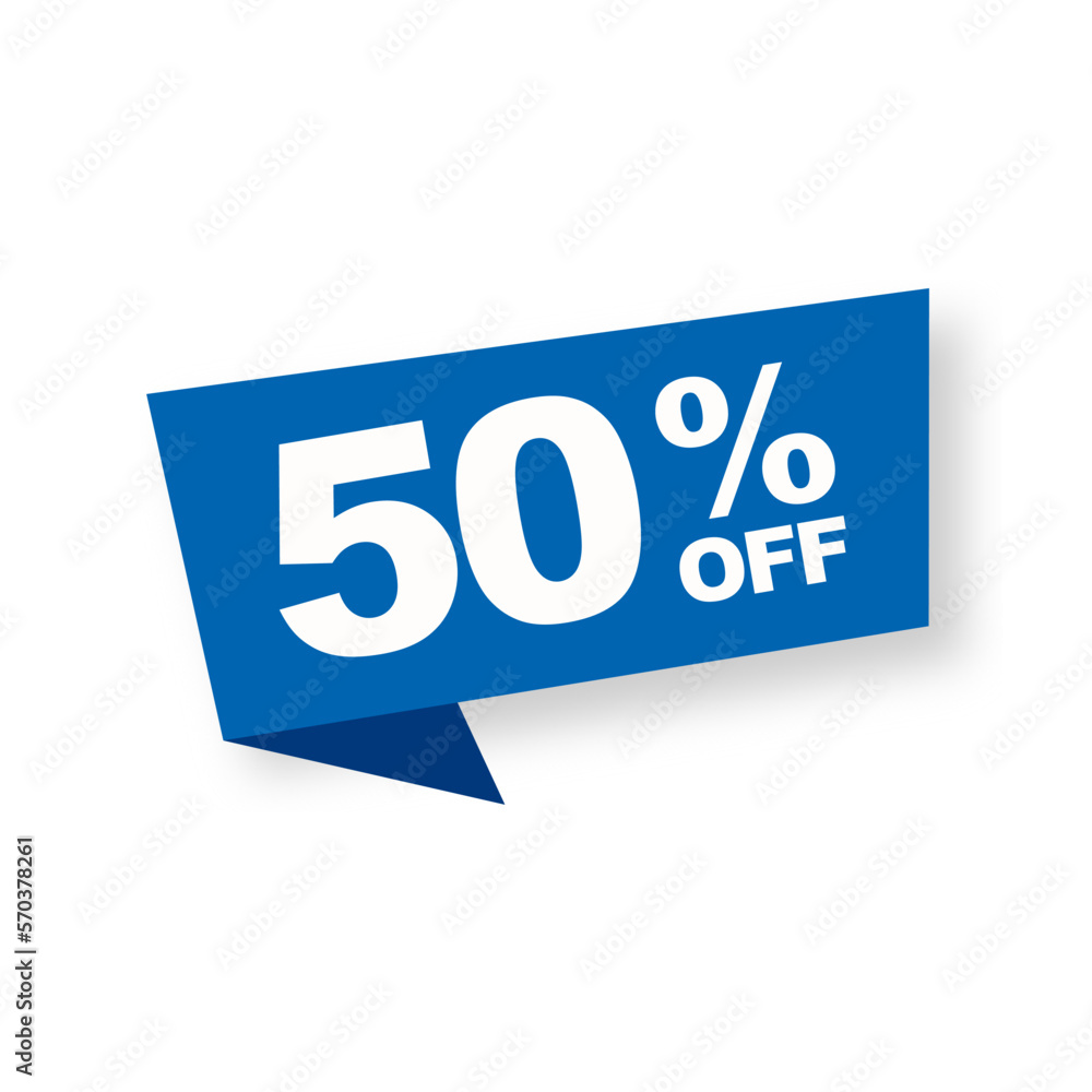 Biggest Sale advertising banner design. Vector Illustration 50 Percent Off Banner. Modern red Web Label Biggest Sale advertising banner design. Vector Illustration 50 Percent Off Banner. Modern red Web Label