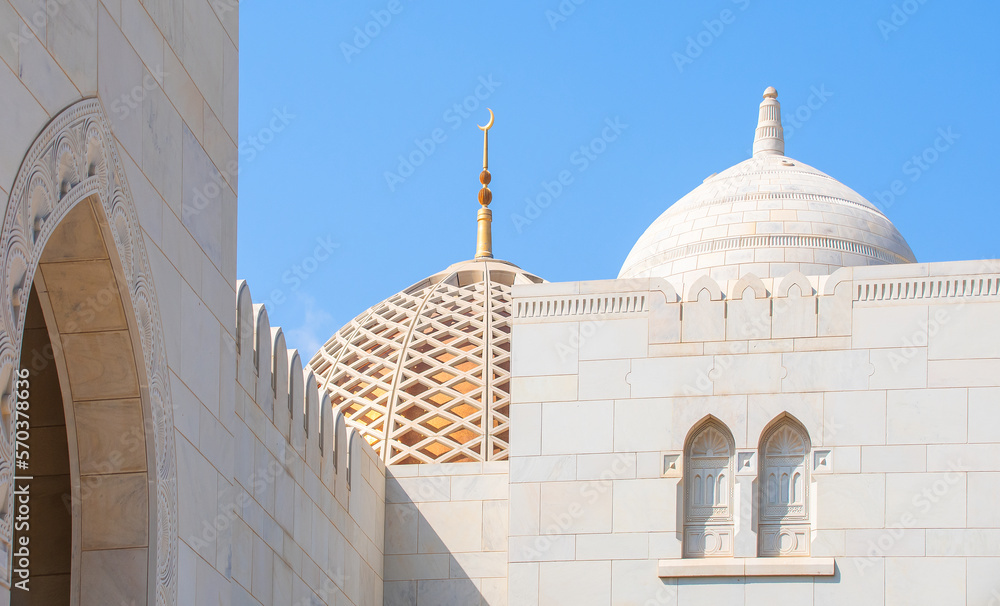 Fototapeta premium Sultan Qaboos Grand Mosque. Sultanate of Oman