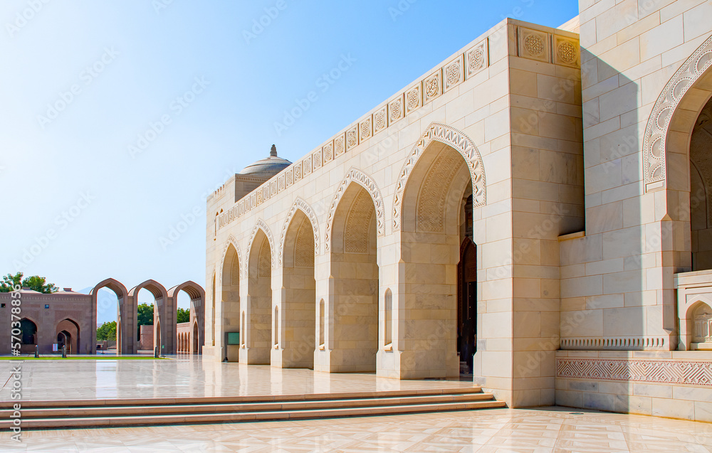 Sultan Qaboos Grand Mosque. Sultanate of Oman