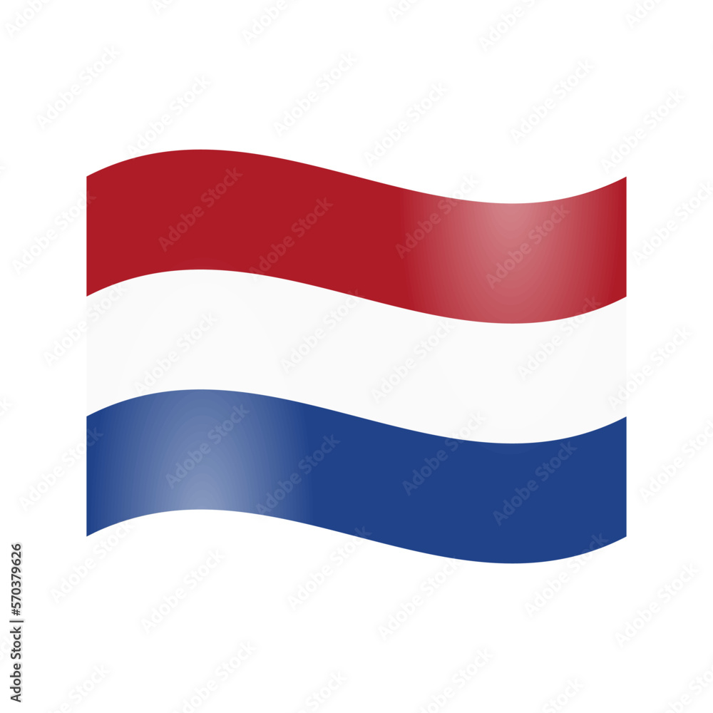 The national flag of the Netherlands The national flag of the Netherlands