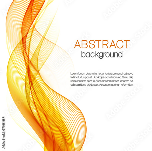 Abstract color waves background