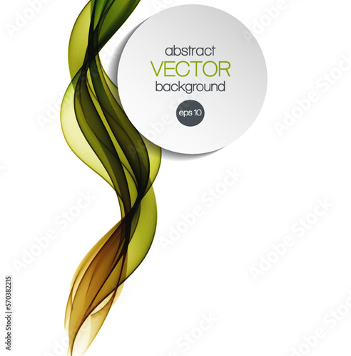 Abstract color waves background