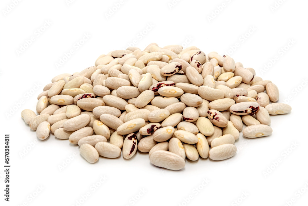 Background of white beans. Bunch of beans on white background Background of white beans. Bunch of beans on white background