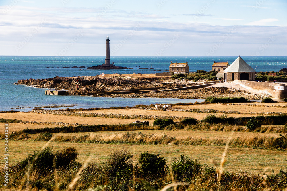 Phare de Goury Lighthouse, La Hague, France Phare de Goury Lighthouse, La Hague, France