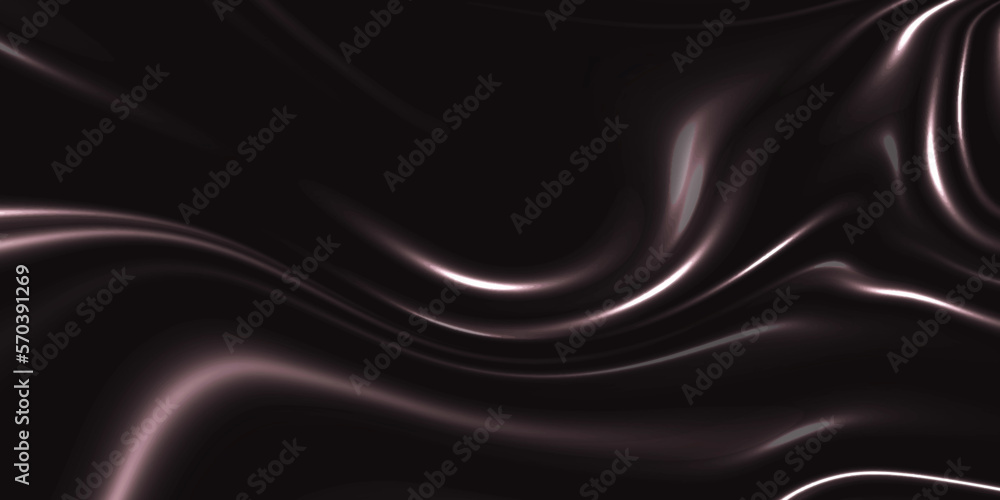 Luxurious smooth black silk satin texture background. Beautiful soft shiny luxury cloth folds on the fabric. Black luxury fabric background with copy space texture background. Luxurious smooth black silk satin texture background. Beautiful soft shiny luxury cloth folds on the fabric. Black luxury fabric background with copy space texture background.