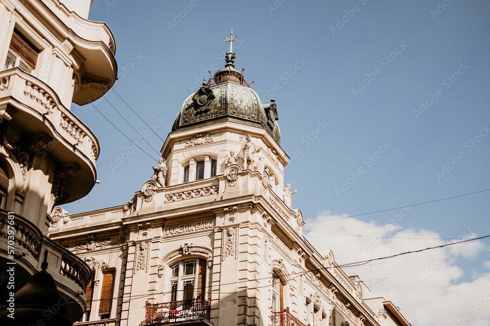 Fototapeta premium Buildings and architecture in belgrade serbia beograd srbija capital 