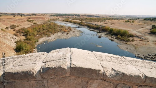 historical ancient bridge and architectural work. Roman, Byzantine, Ottoman, photo