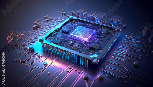 Computer Processor - Abstract - Generative AI