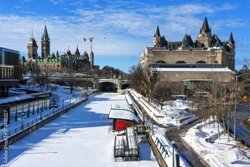 Skating on Rideau Canal in Ottawa not open for Winterlude event photo
