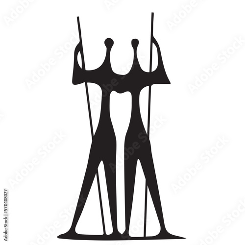ESTATUA DOIS CANDANGOS ICONES NORDESTINOS, NORDESTINO, NORDESTE, CEARÁ, ICONES DO NORDESTE,