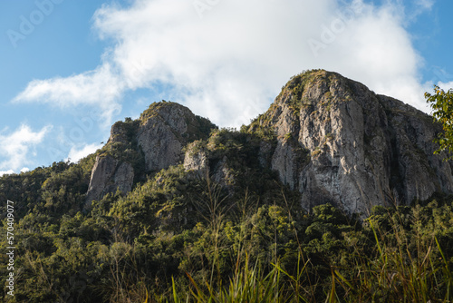 Two huge mountain peaks known as 