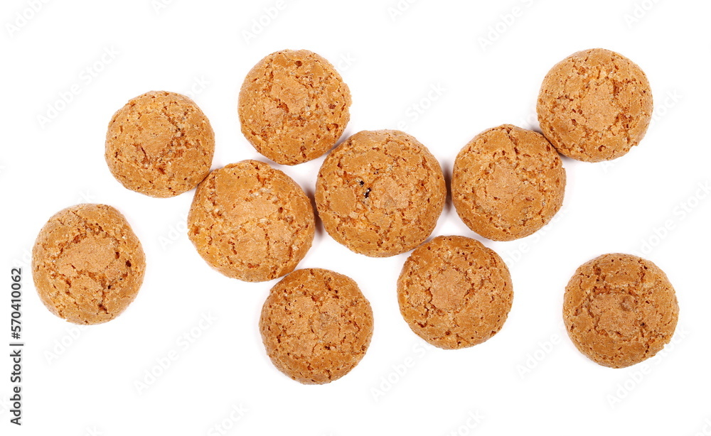 sweet cookies with apricots isolated on white sweet cookies with apricots isolated on white