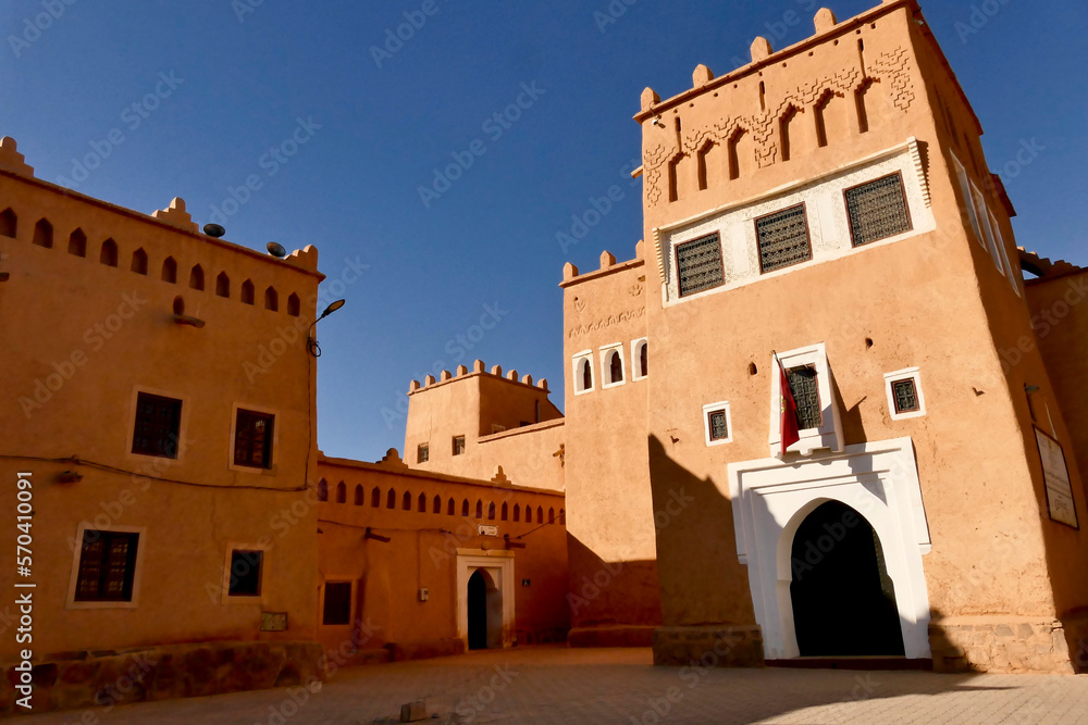 Marocco, Kasbah di Taourirt. Oarzazate