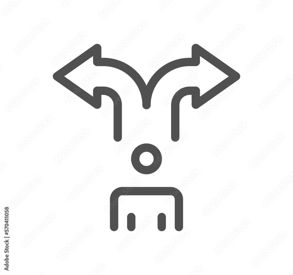 Business people related icon and linear vector. Business people related icon and linear vector.