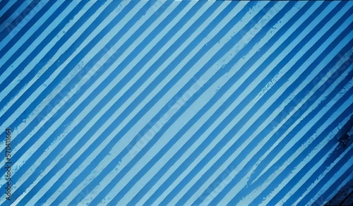 Blue striped watercolor style. AI Generated