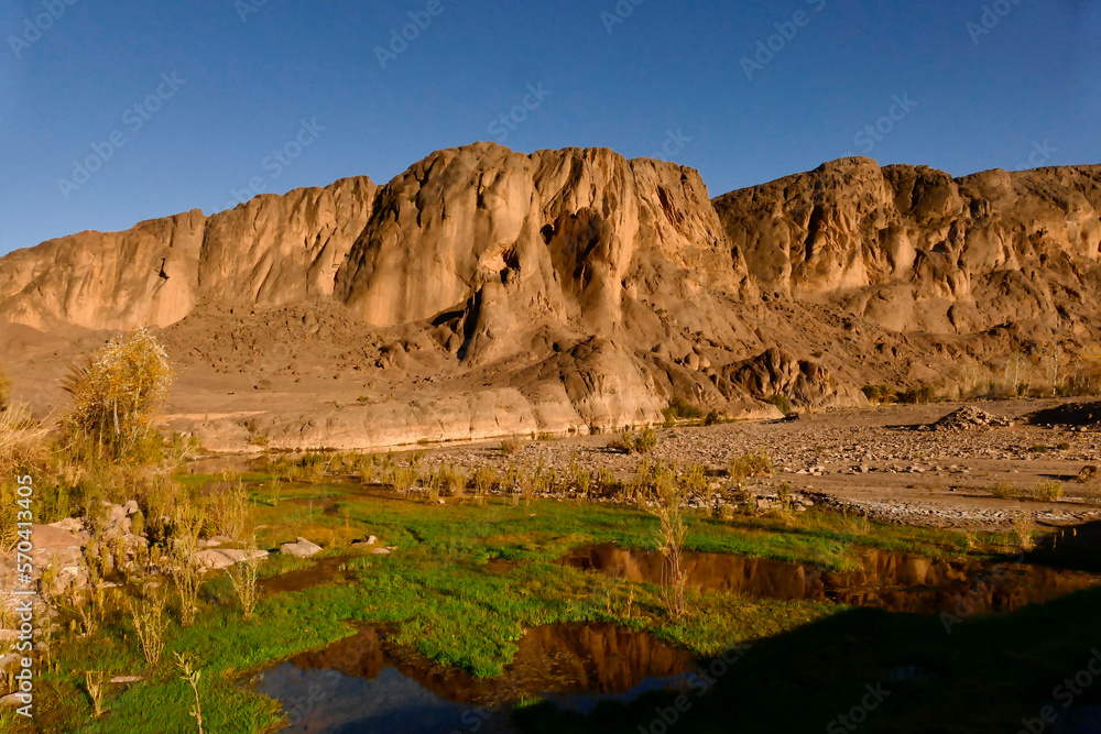 Marocco, oasi di Fint. Ouarzazate