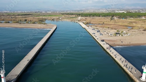 Wallpaper Mural Side. Beach. Turkey. Mediterranean Sea. Azure water. Beautiful nature of Turkey Torontodigital.ca