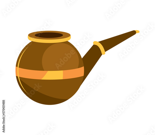 tobacco pipe icon