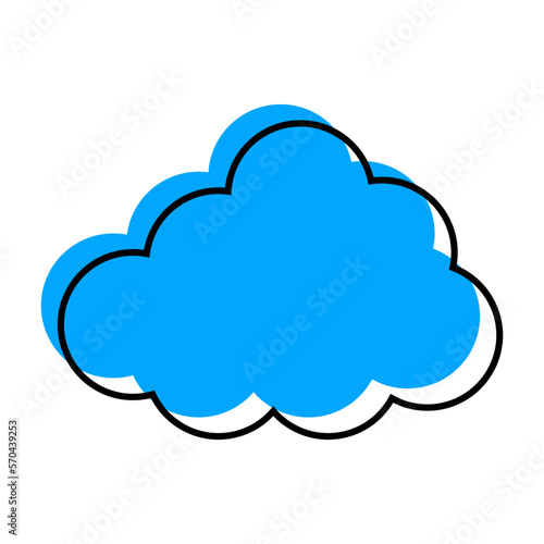 Cloud Icon Vector Illustration