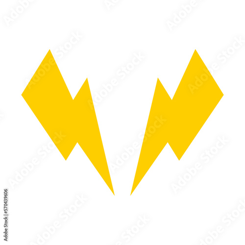 Flash Lightning Vector Icon Illustration