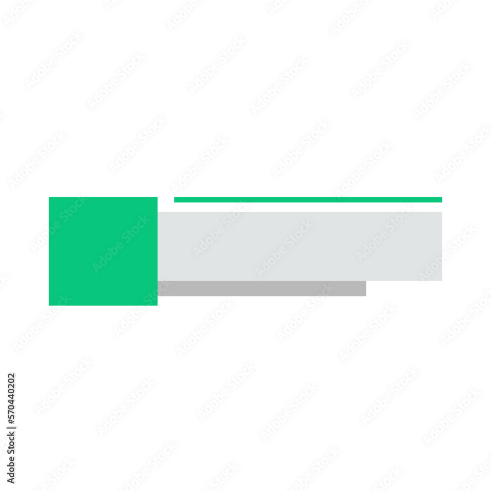 News Lower Third Label Banner Geometric Shape News Lower Third Label Banner Geometric Shape