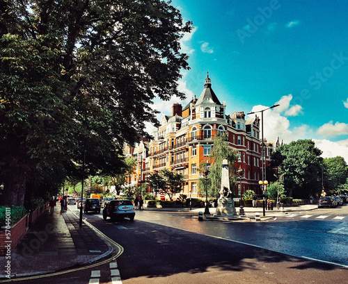 Konstfotografi London, Abbey Road, building & street
