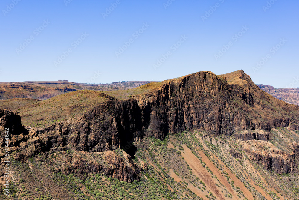 The power of nature: The majestic rise of a volcanic mountain The power of nature: The majestic rise of a volcanic mountain