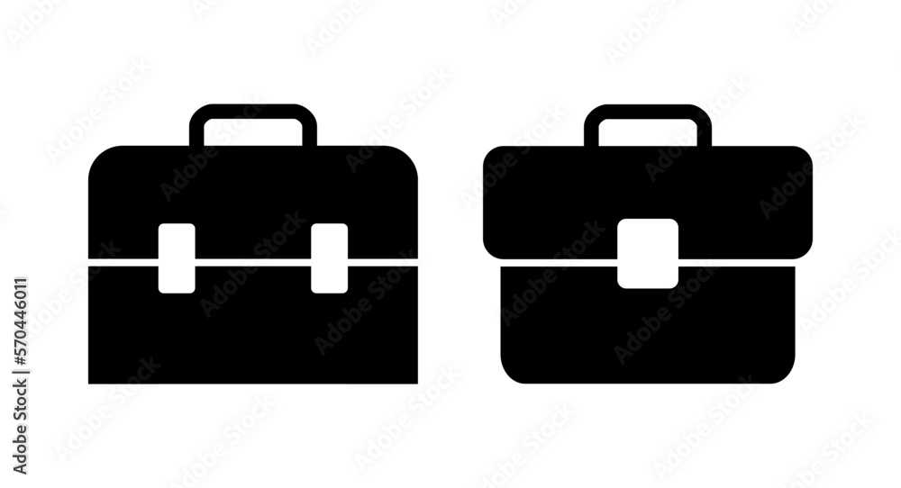 Briefcase icon vector illustration. suitcase sign and symbol. luggage symbol. Briefcase icon vector illustration. suitcase sign and symbol. luggage symbol.