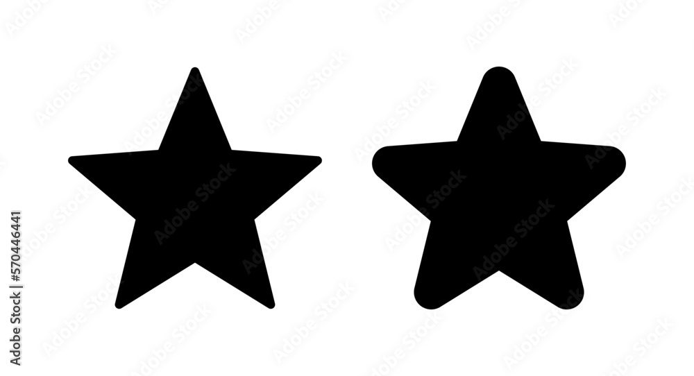 Star Icon vector illustration. rating sign and symbol. favourite star icon Star Icon vector illustration. rating sign and symbol. favourite star icon