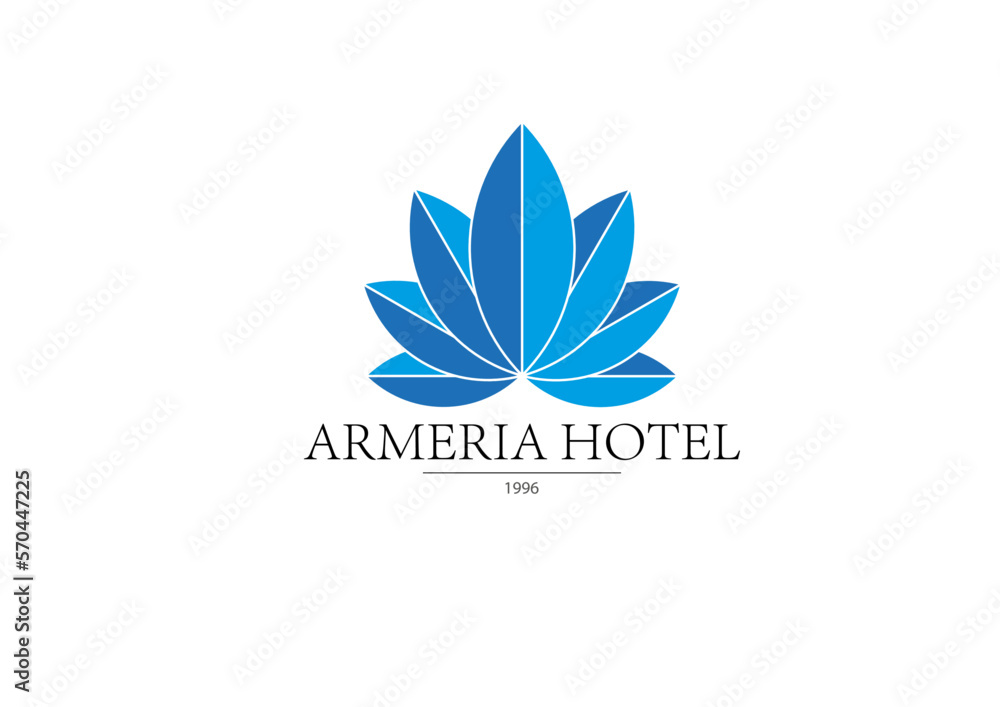 abstract flower logo abstract flower logo