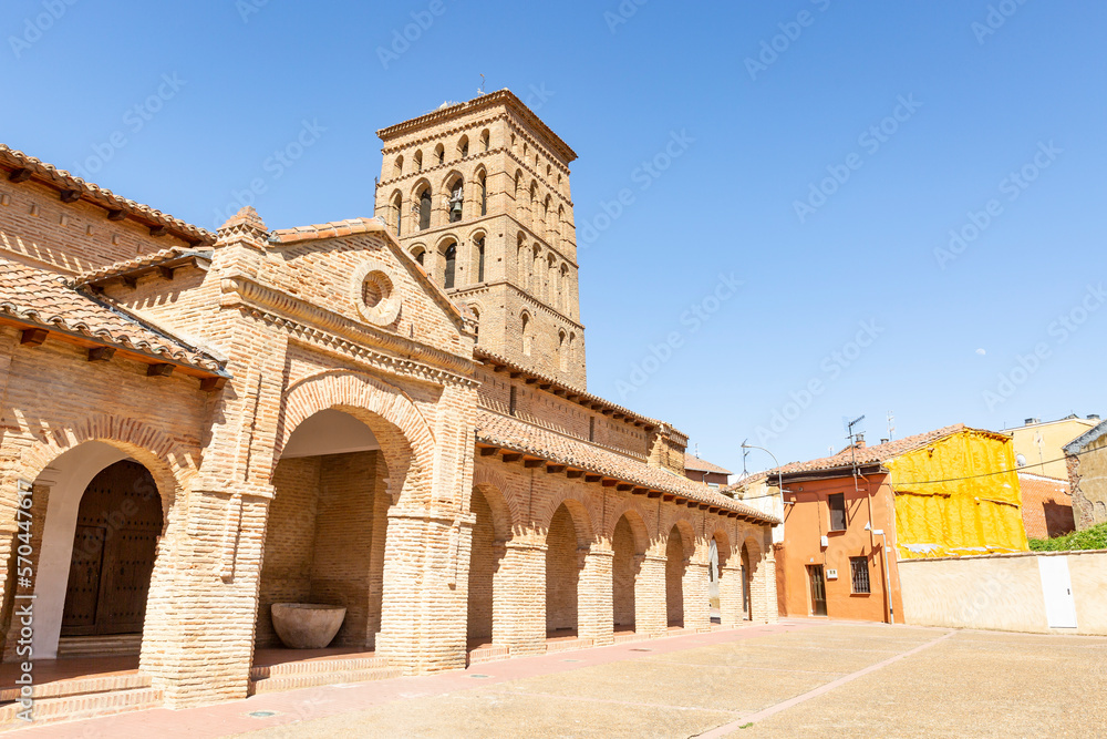 Church of San Lorenzo in Sahagun, province of Leon, Castile and Leon, Spain - June 2022