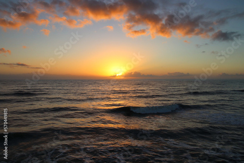 Sunrise Over the Atlantic Ocean © Simon Foot