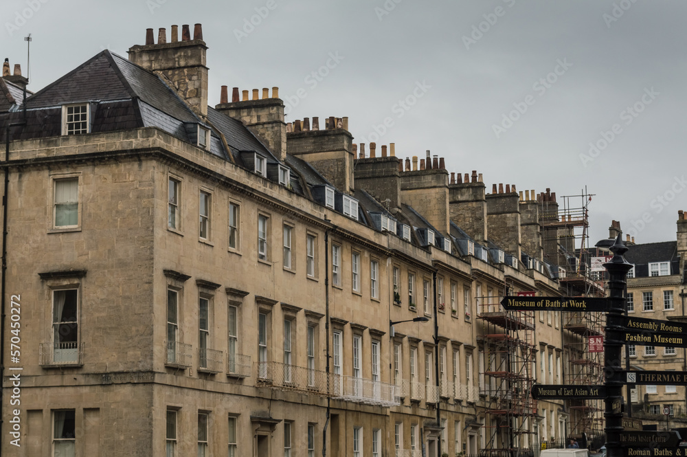 Landmark of Bath in England