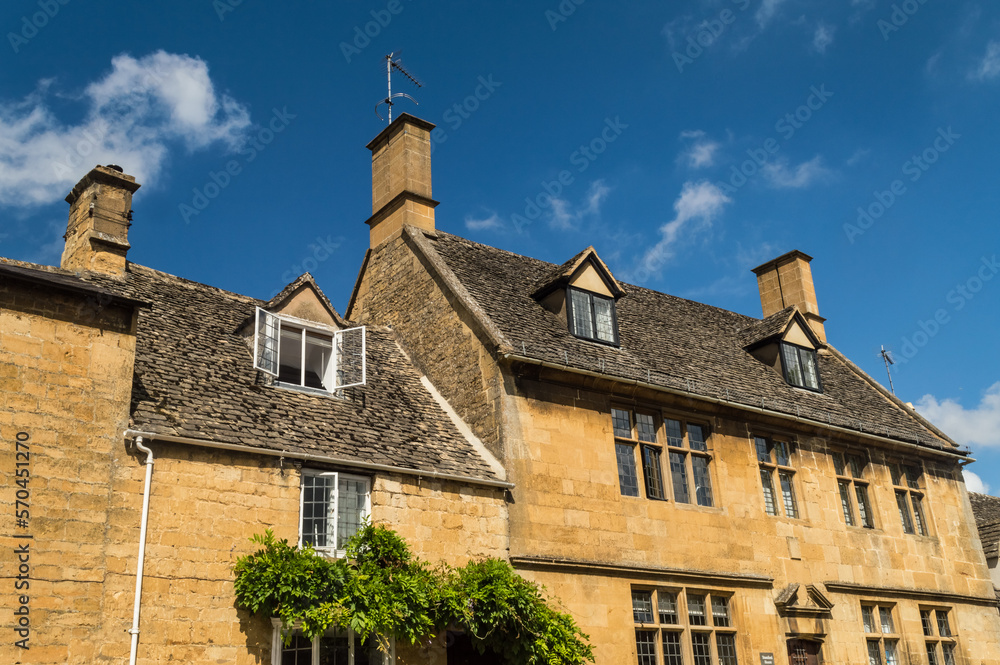 Town of Chipping Campden in the Cotswold, England